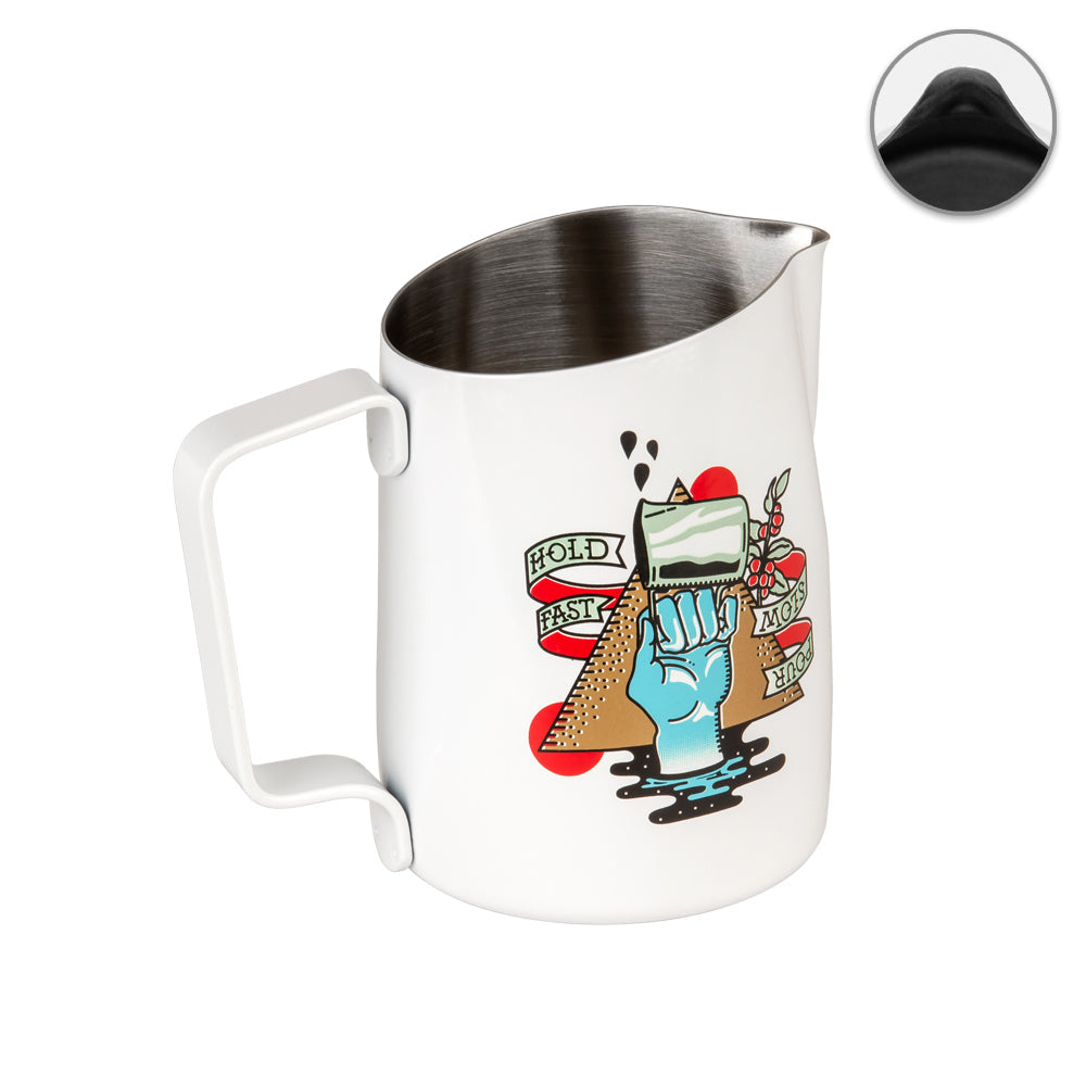 #06 Round Spout Pitcher - "Hold Fast Pour Slow"