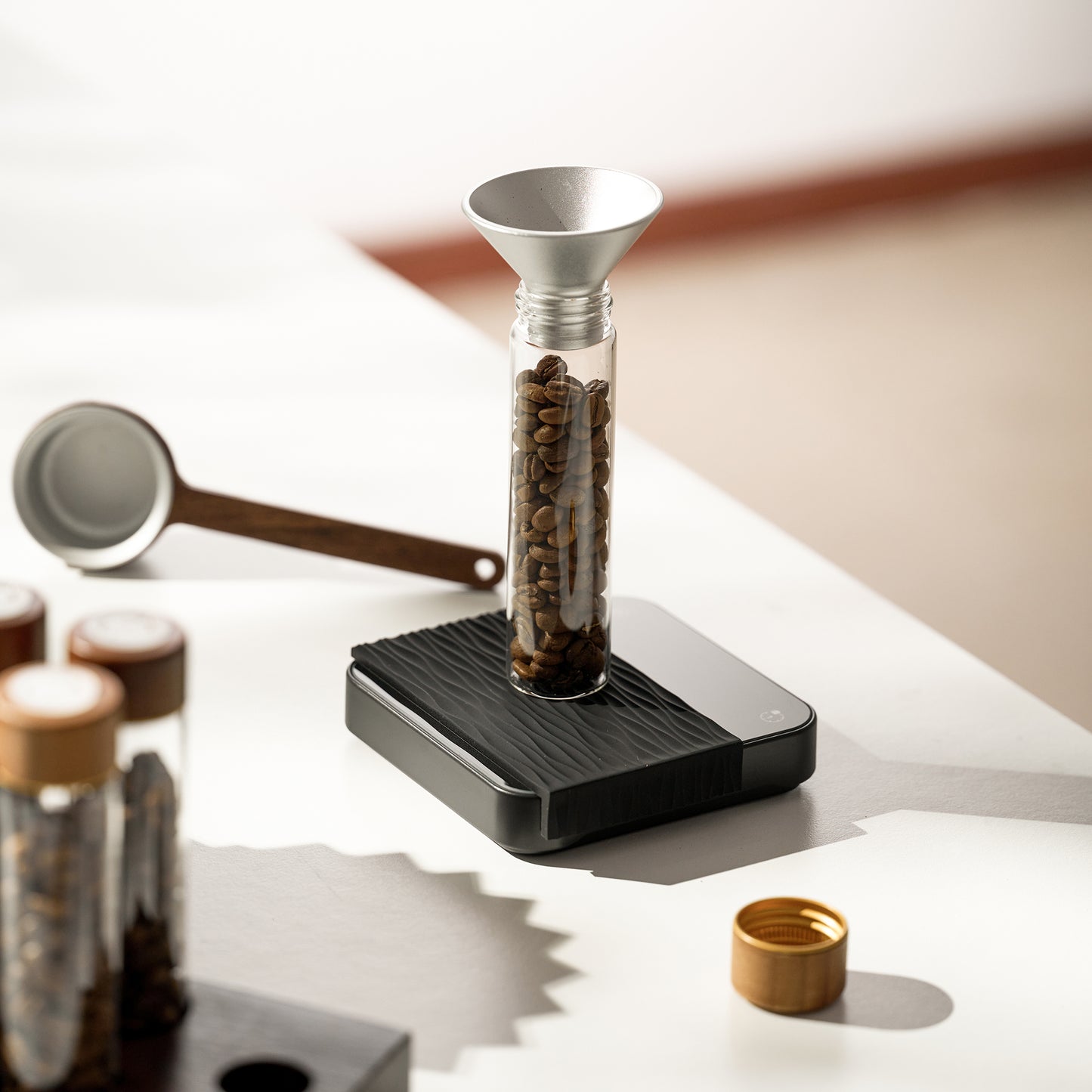 Coffee Bean Storage Tube