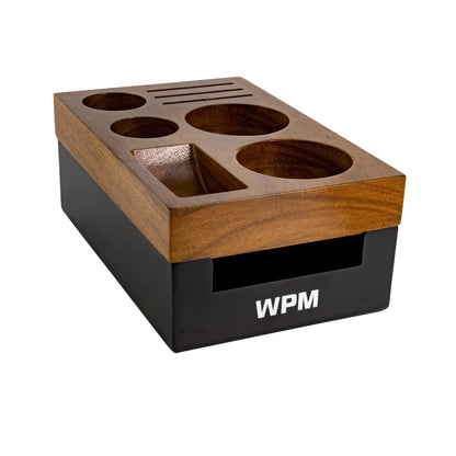 Compact Wooden Organiser with Knock Box
