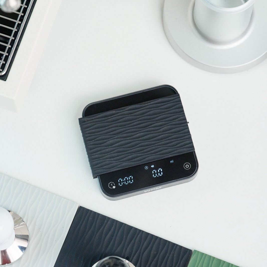 Tragbare Waage mit Timer